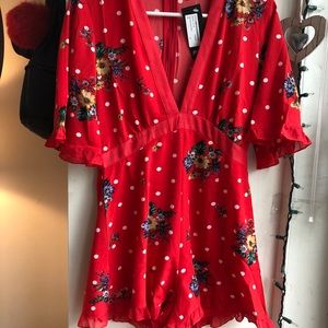 Nasty Gal Medium Romper